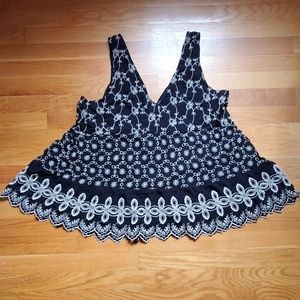 American Eagle Embroidered Shirt